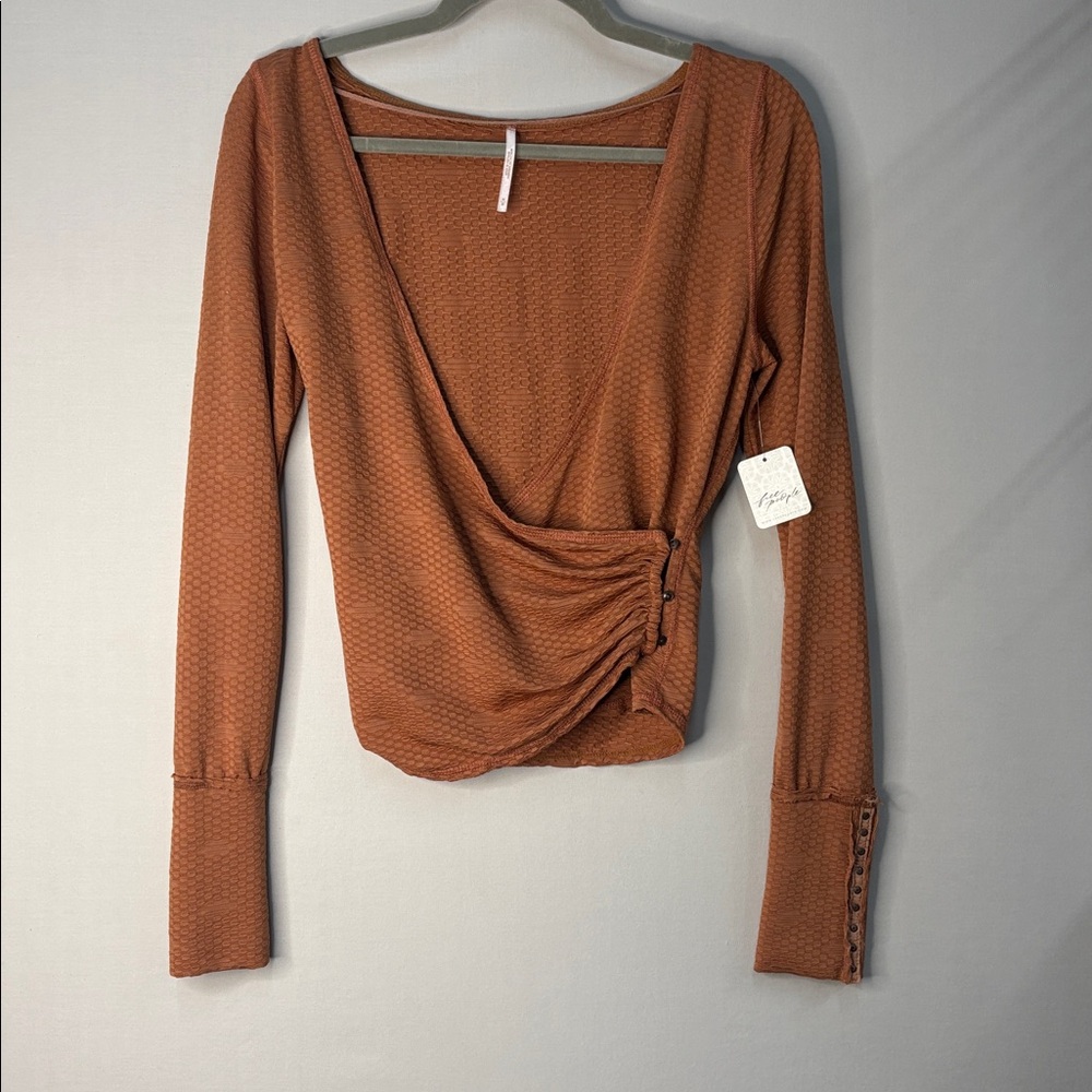 NWT Free People Penny Top in Mesa Combo